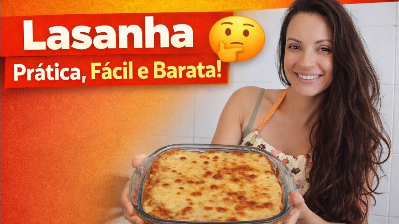 LASANHA BOLONHESA FÁCIL E CREMOSA | COM MOLHO BRANCO #lasanhafacil #lasanhadecarnemoida #comofazer 