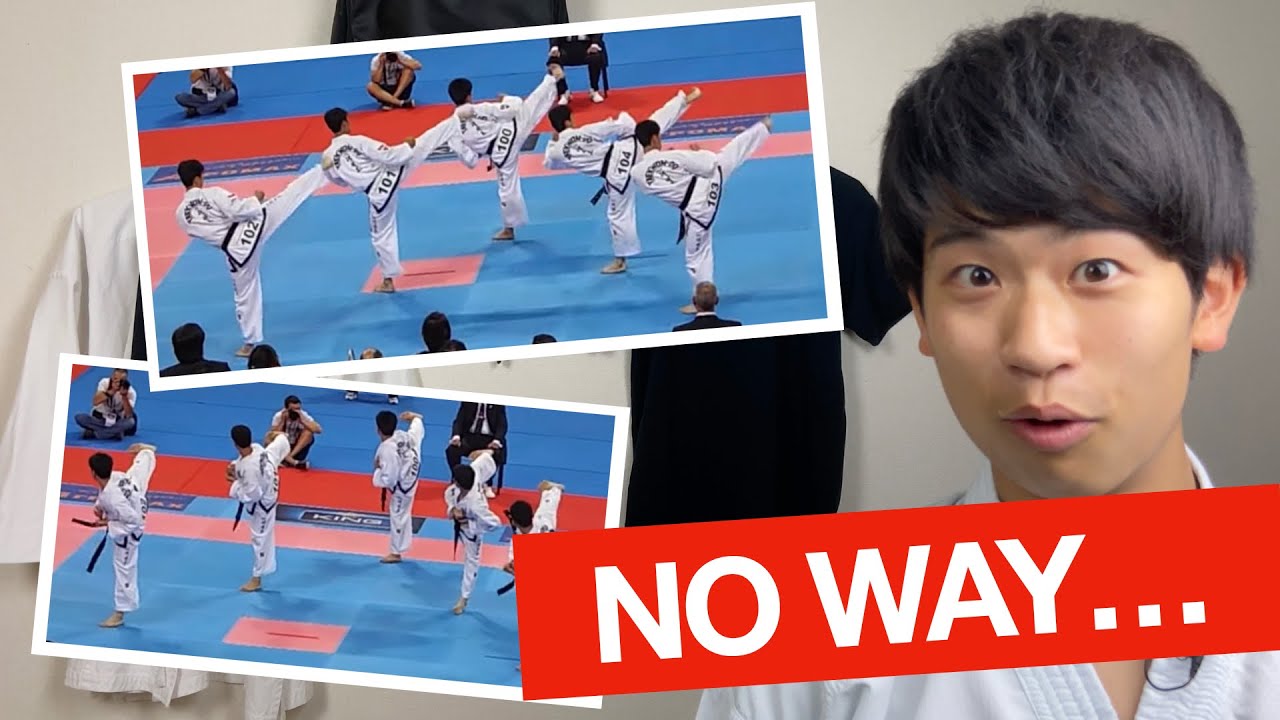 Karate Sensei Reacts To Taekwondo ITF Tul!