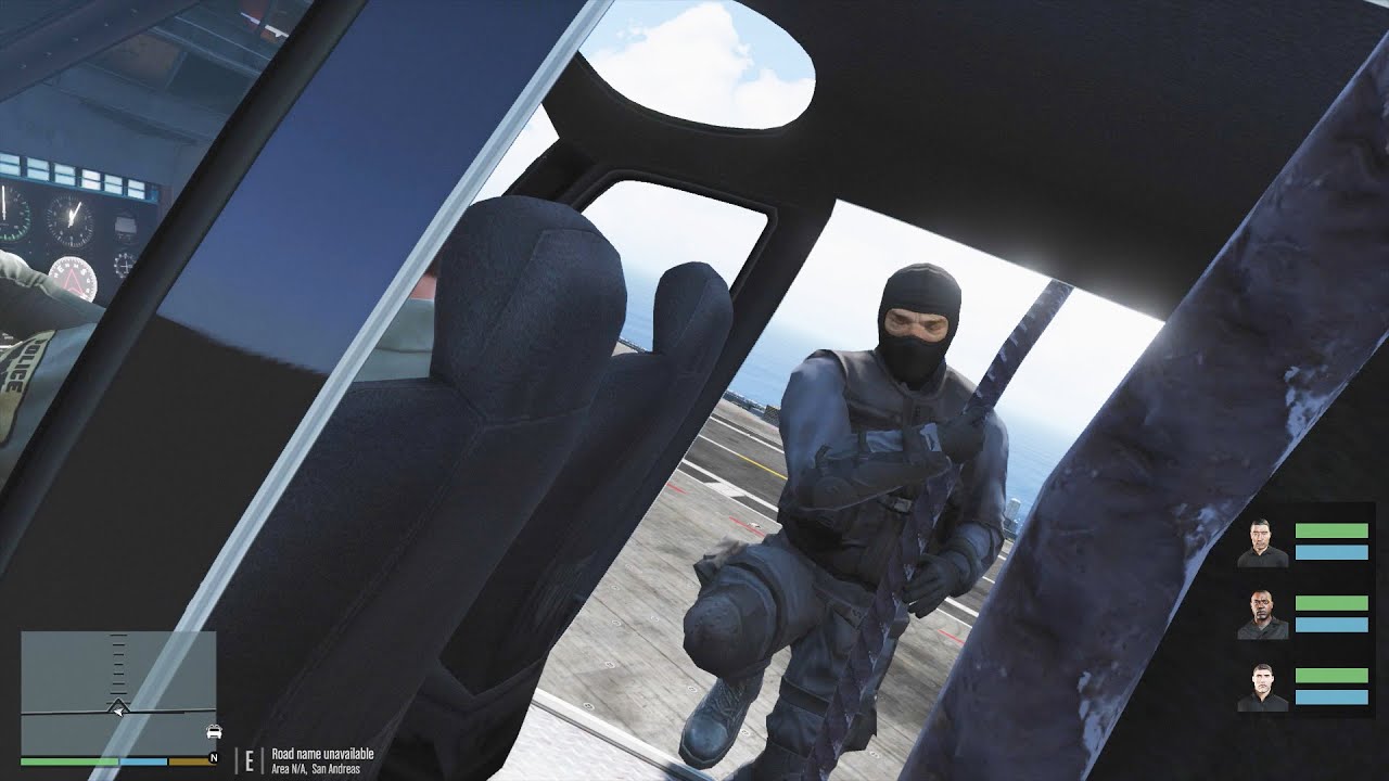 GTA 5 - SWAT Missions #3 - Aircraft Carrier Assault / Chicken Factory Raid