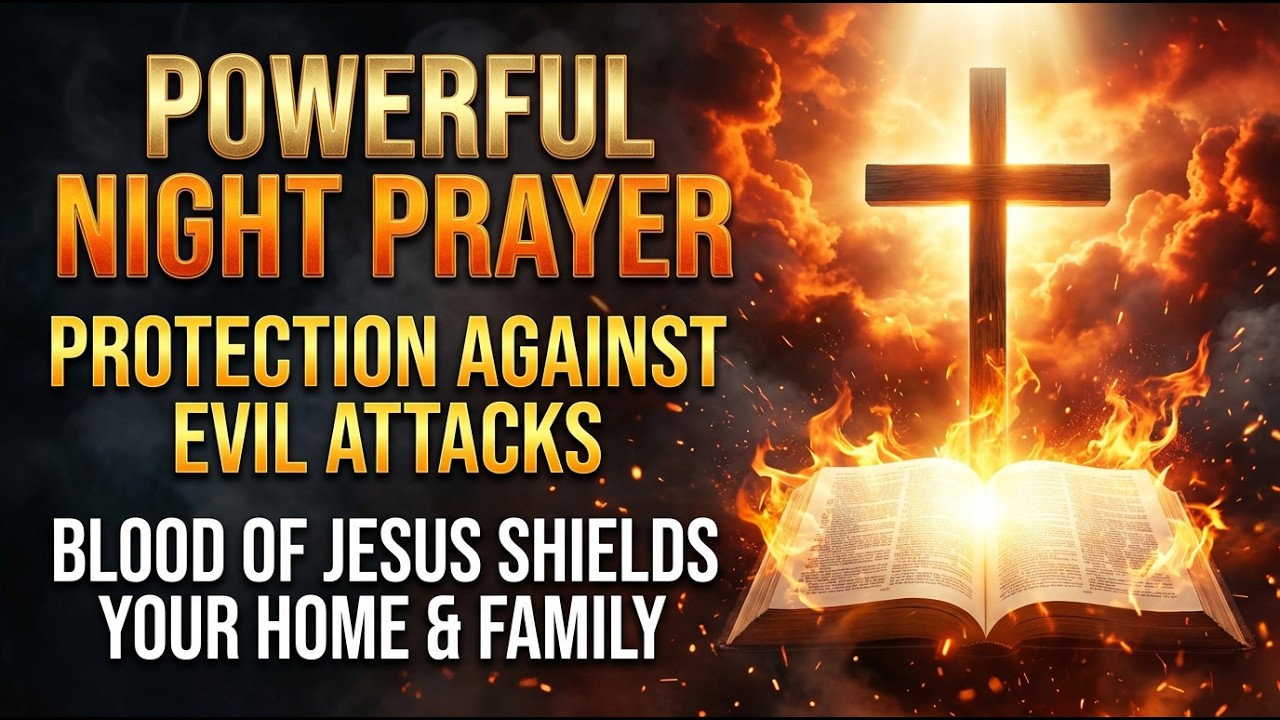 Powerful God’s Protection Prayer | Blood of Jesus Shields Your Home & Family from Every Evil Attack