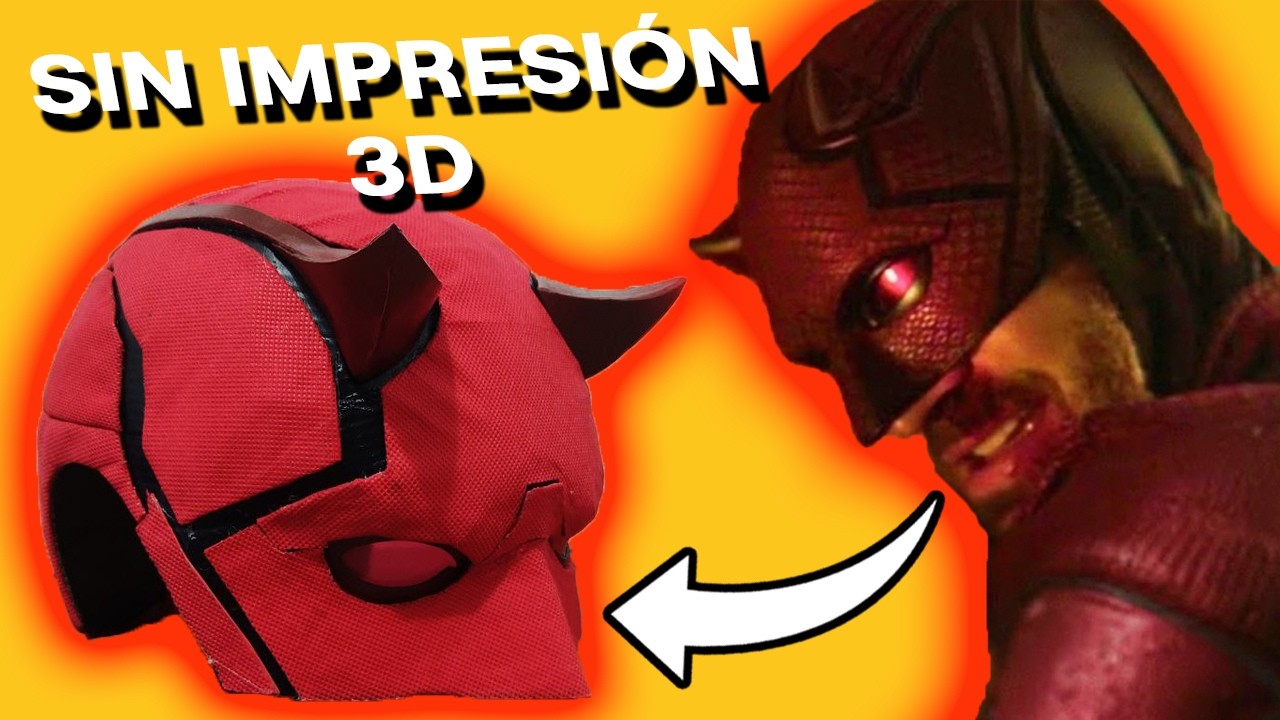 Como hacer el casco de DAREDEVIL Born Again