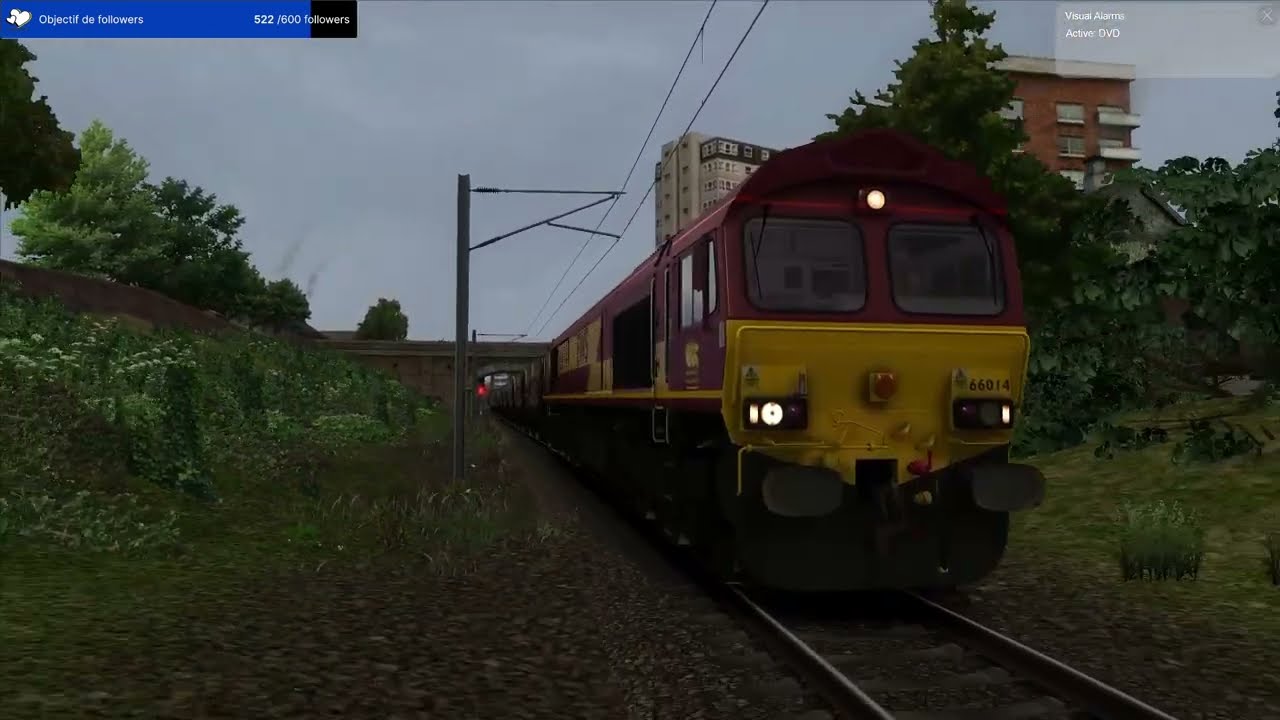 Train Simulator Classic - Acheminent de wagons en Class 66 sur la WCML North