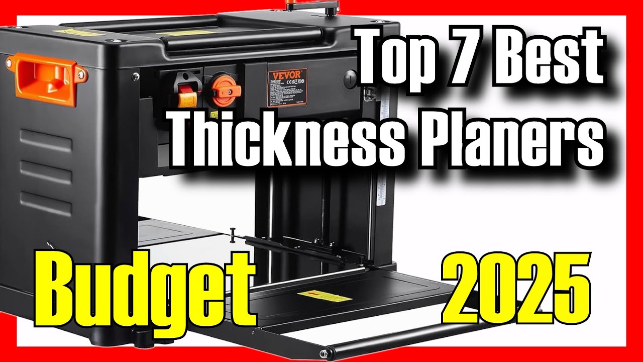 ⚙️🔥 7 ЛУЧШИХ БЮДЖЕТНЫХ рейсмусовых станков на Amazon [2025]✅[Соотношение цены и качества] Power B...