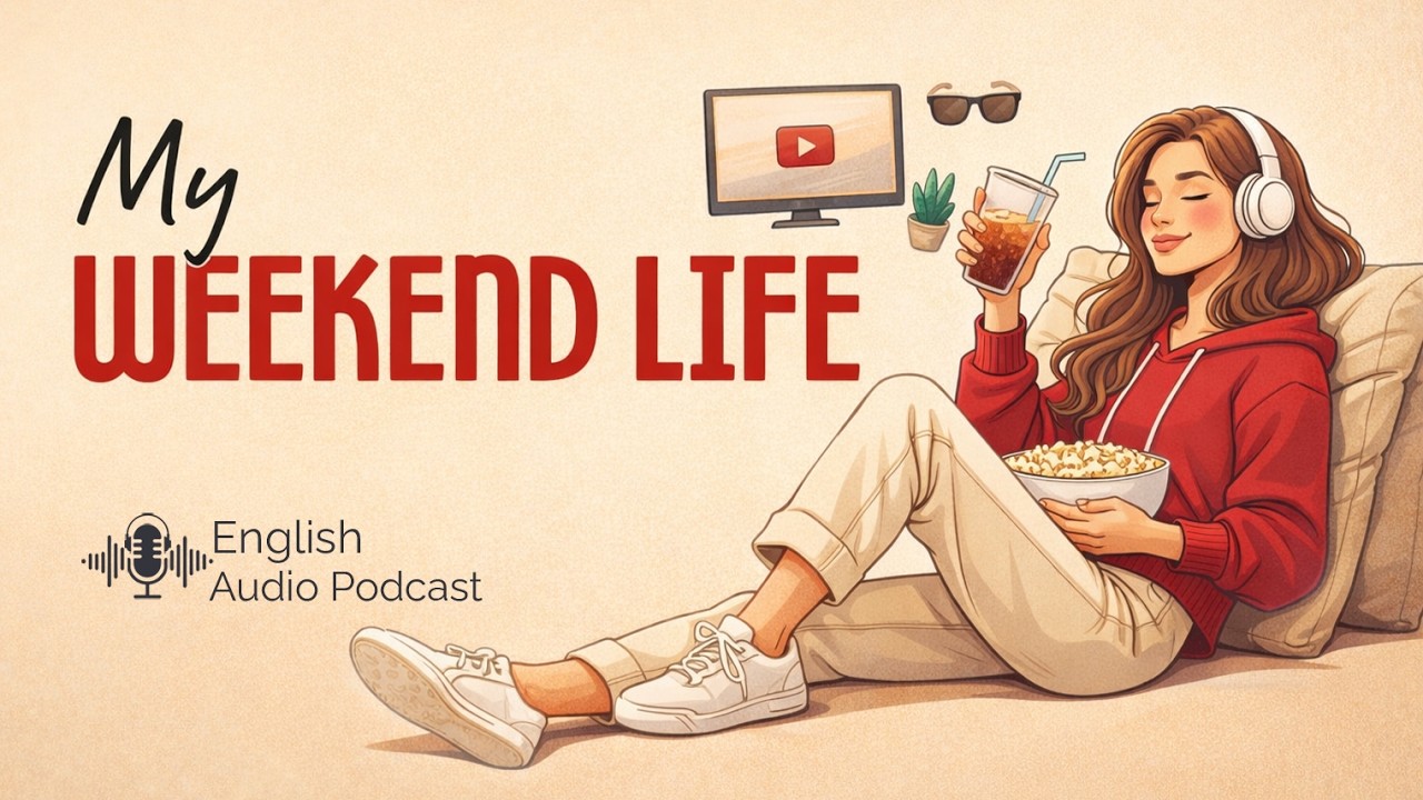 My Weekend Life | Learn English by Listening | Slow English | English Audio Podcast