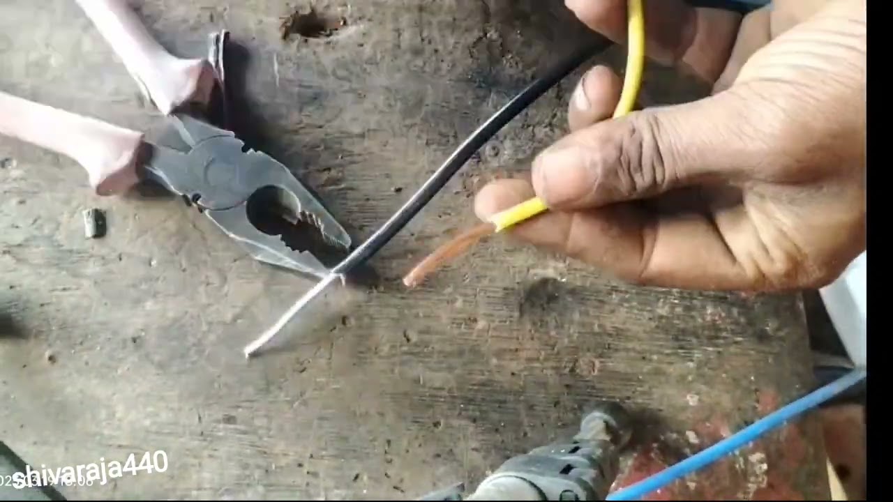 Aluminium wire copper wire joint