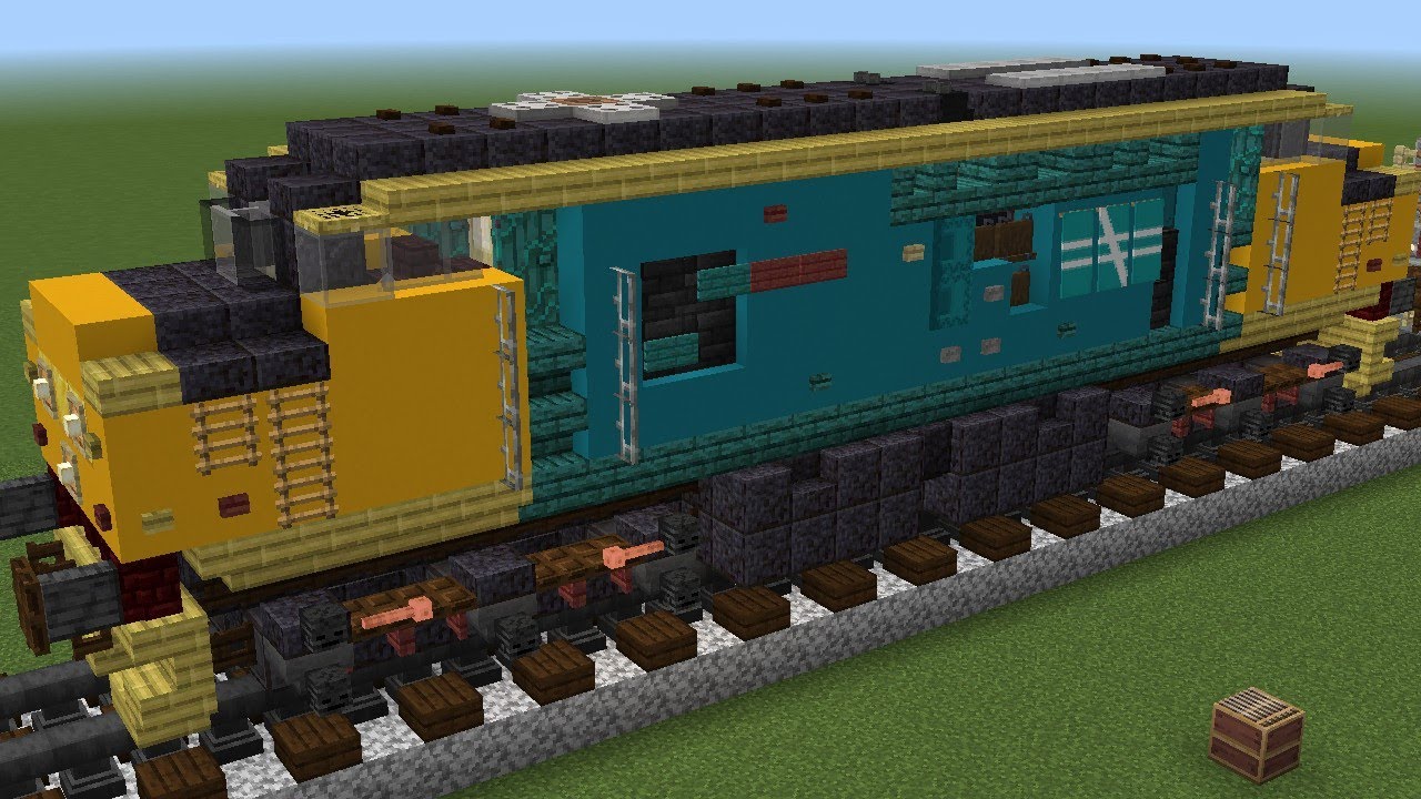 How to Build British Rail Class 37 in Minecraft