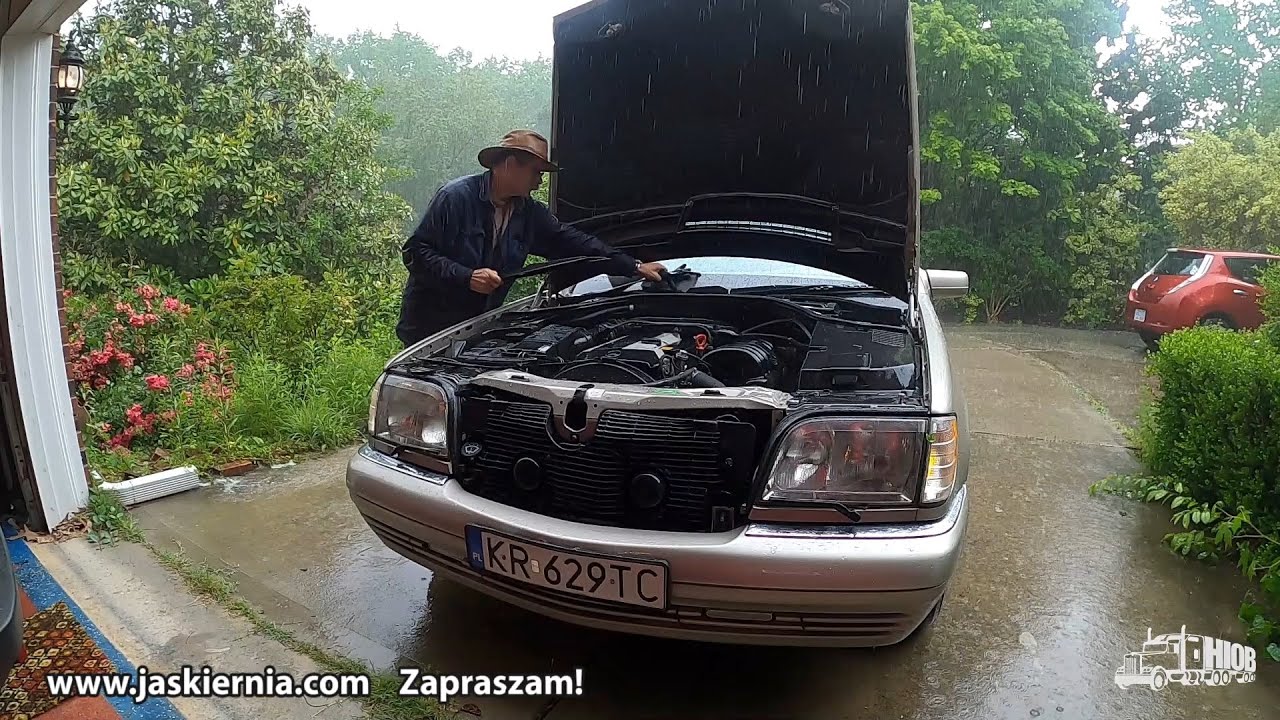516. Mercedes W140 - replacing wiper blades