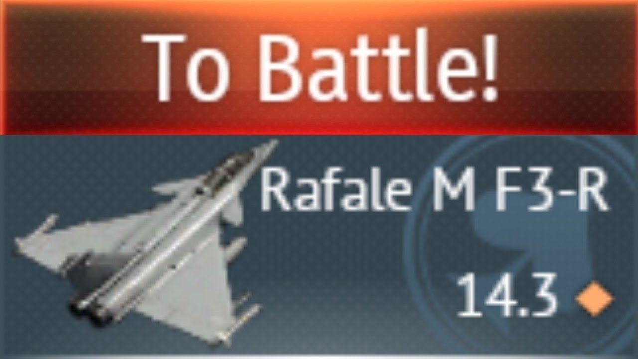 The Rafale is heavy, but still overpowered.