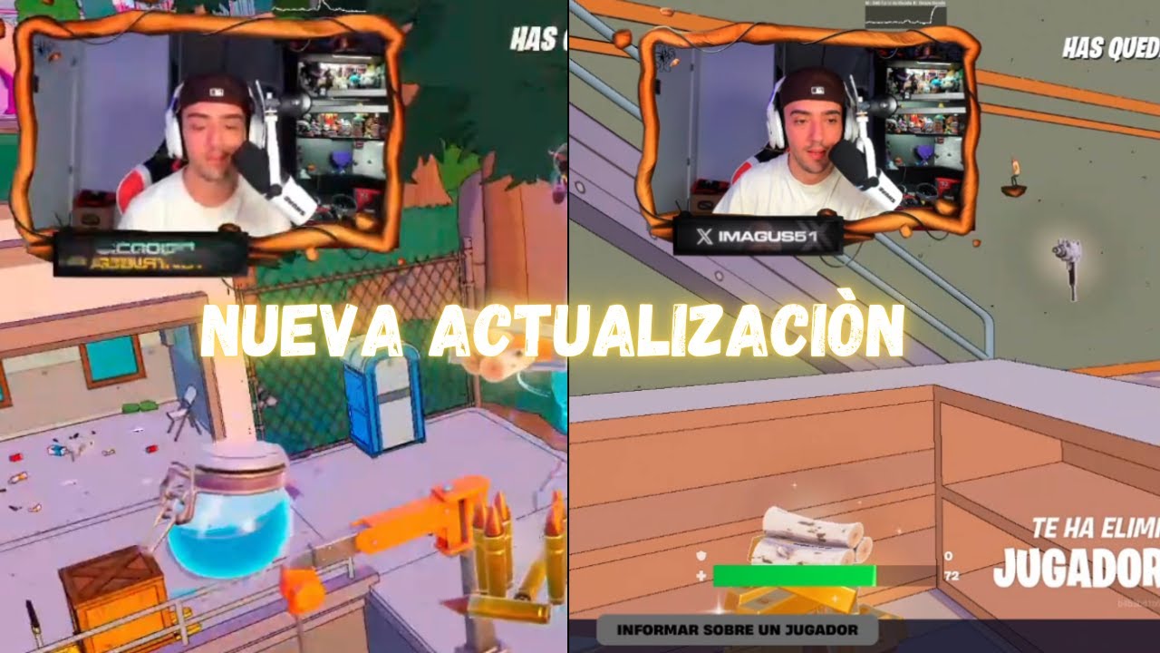FAILS DE AGUSTIN 51 EN FORTNITE: NUEVA ACTUALIZACIÒN