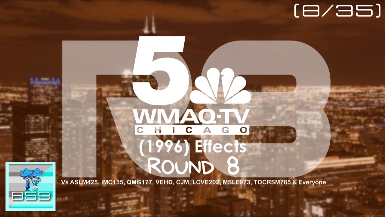 WMAQ-TV NBC5C (1996) ER8 Vs ASLM425, IMC135, QMG177, VEHD, CJM, LCVE202, MSLE973, TOCRSM785 & EO