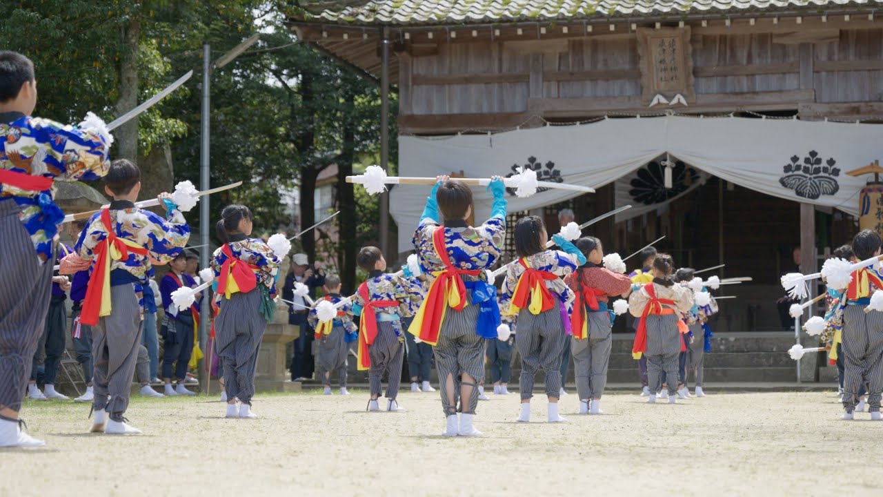 【丹後の太刀振り】須津祭 2024 －須津彦神社例祭－ 宮津市須津