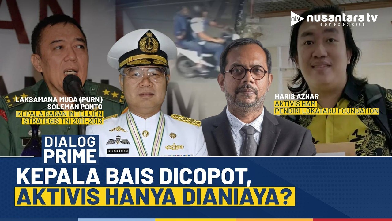 [LIVE] Kepala Bais Dicopot, Aktivis Hanya Dianiaya? | DIALOG PRIME