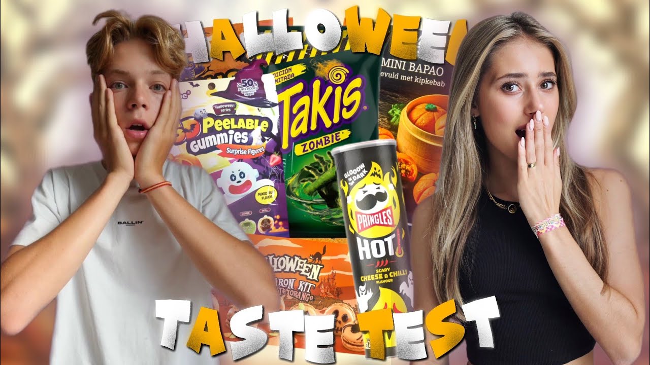 Wij testen de RAARSTE HALLOWEEN snacks!🤯