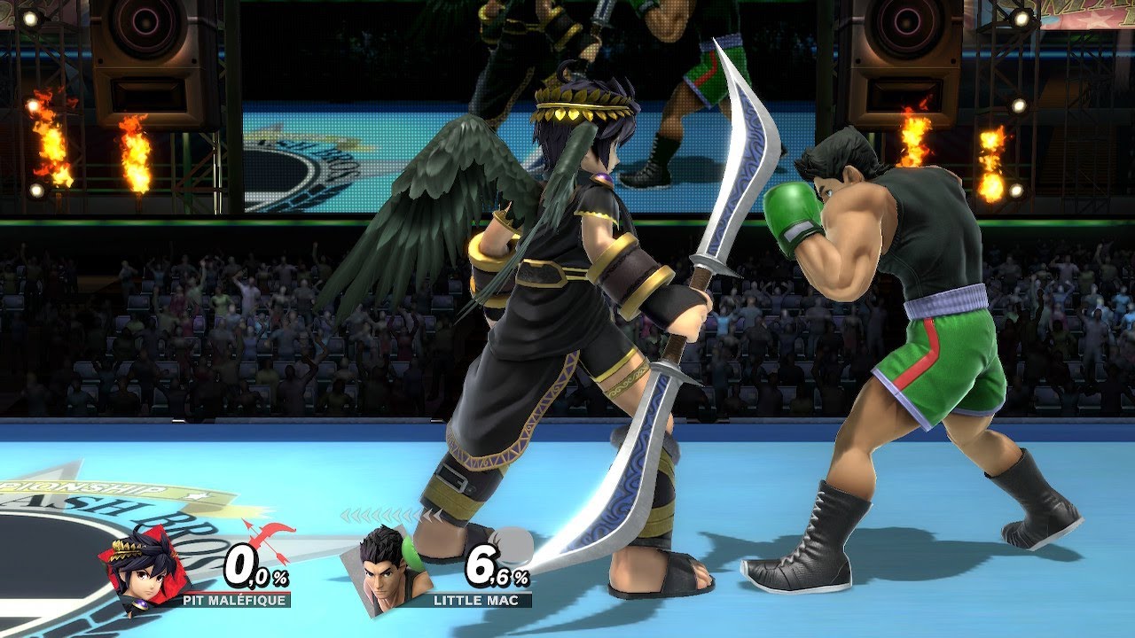 Kudemo (Dark Pit) vs A8Z (Little Mac)
