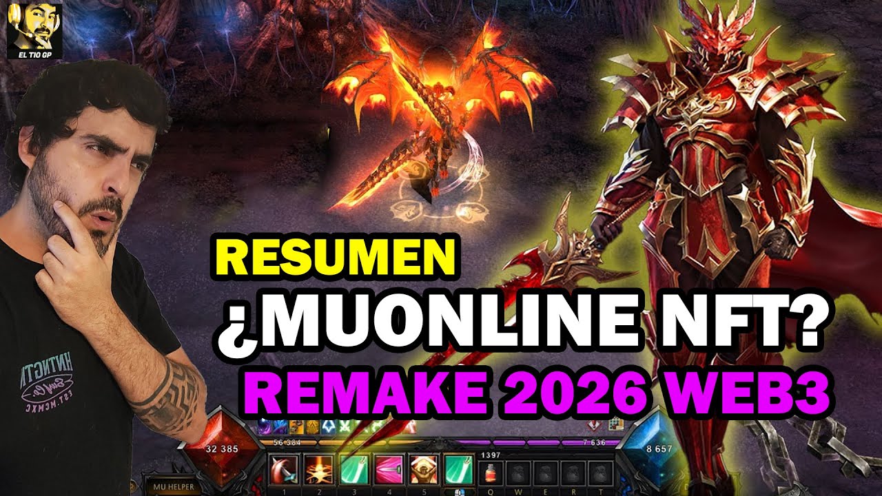 RESUMEN DEL REMAKE DE MUONLINE WEB3 NFT😱💯l Mu online S20.1.3