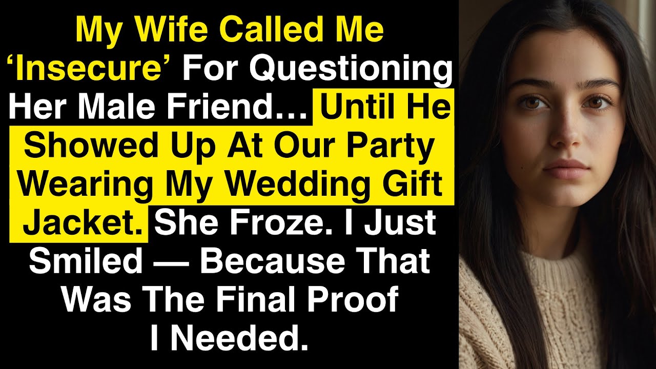 My Wife Called Me ‘Insecure’ — Until Her Male Friend Wore My Wedding Gift Jacket