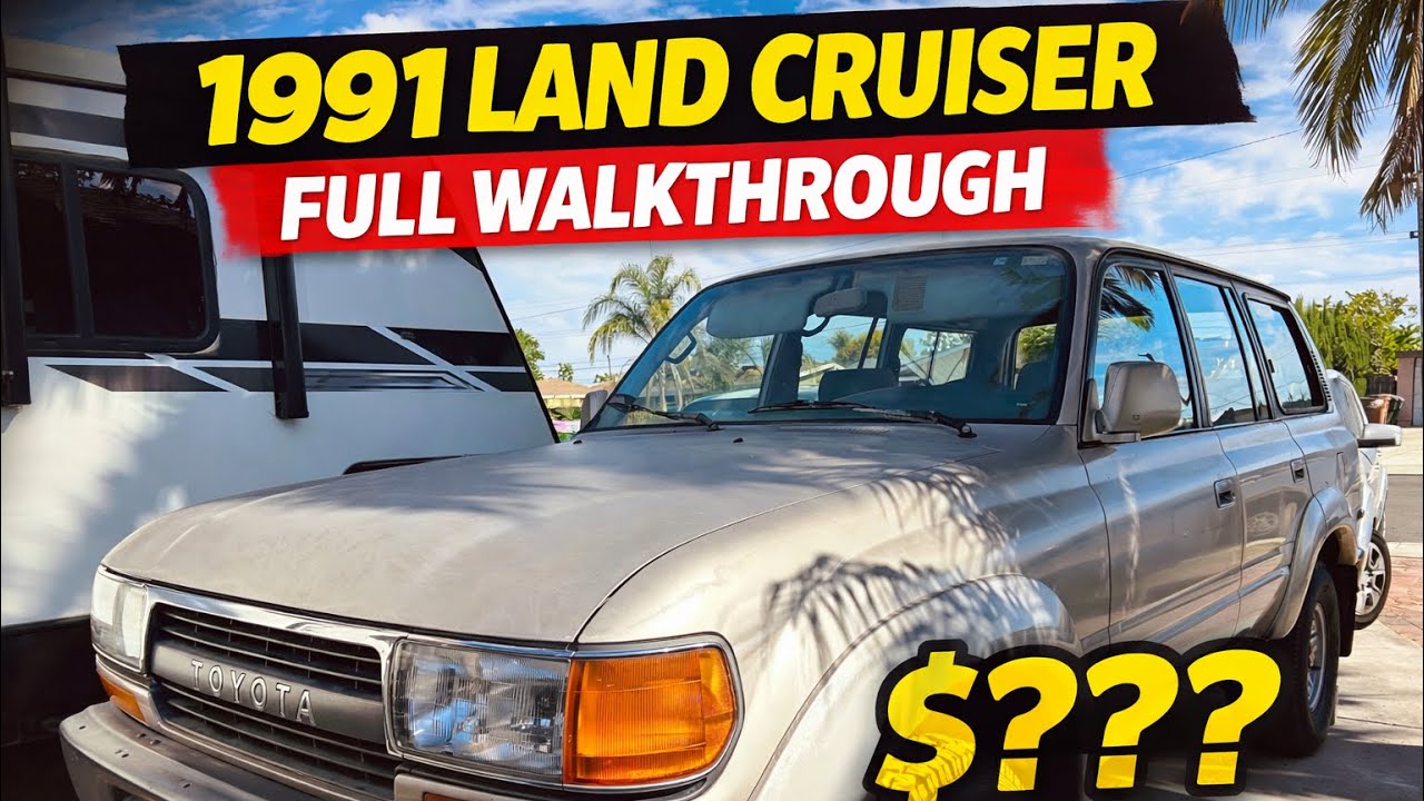 We Bought a 1991 Land Cruiser – Can You Guess How Much?
