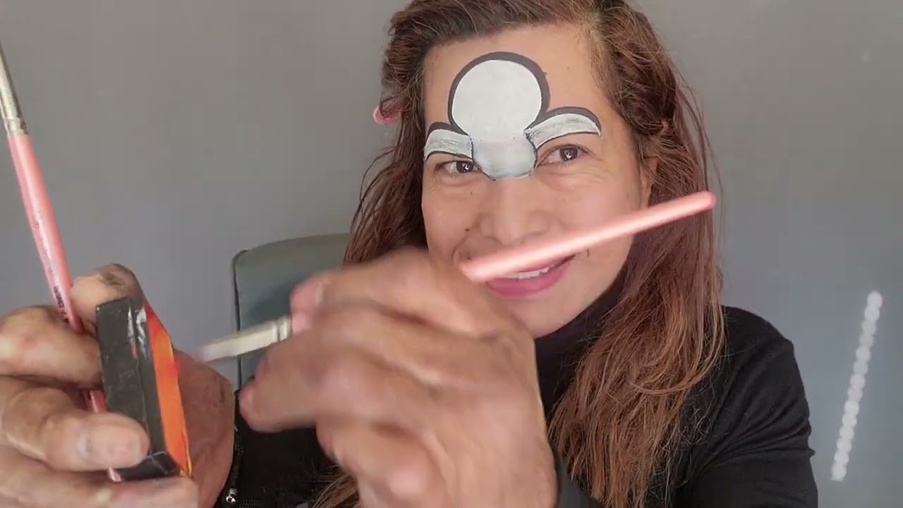 tutorial penguin #facepainting #facepaintinghouston