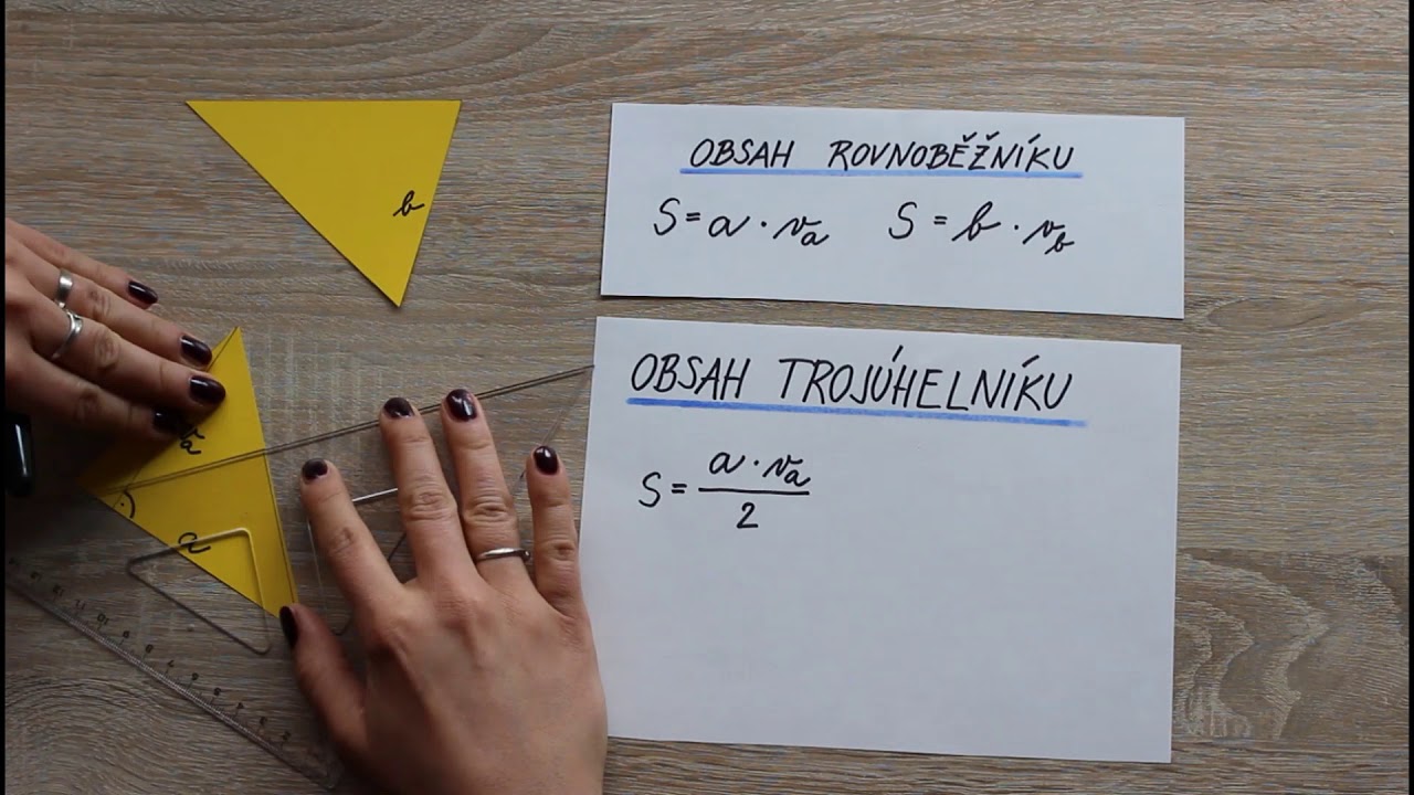 Obsah trojúhelníku