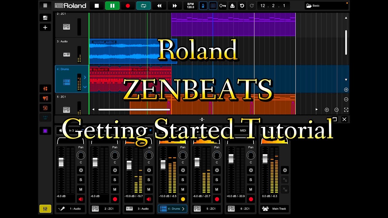 Roland ZENBEATS V3 - Getting Started Tutorial - October 2023