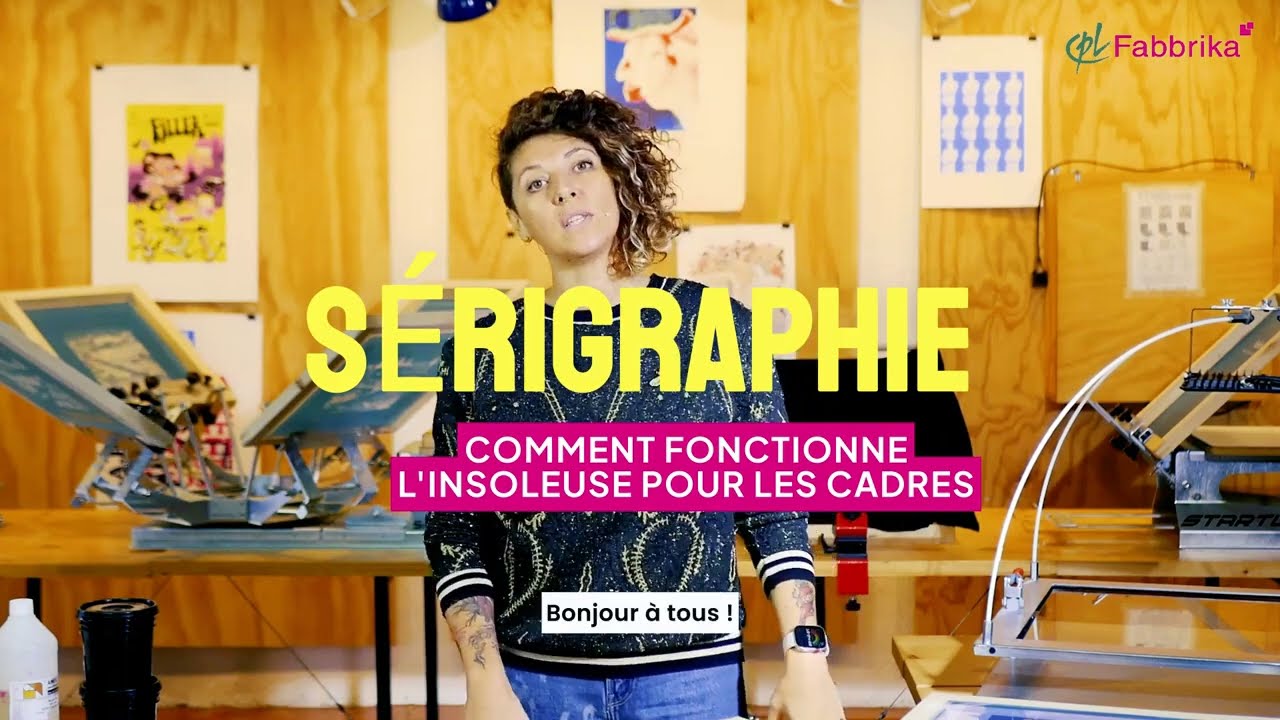 Sérigraphie : Comment Fonctionne un Chassis d’Insolation