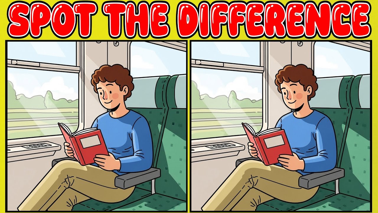 【Spot the Difference】🌈 Enhance Concentration in a 10-Minute Brain Workout!【Find the Difference】