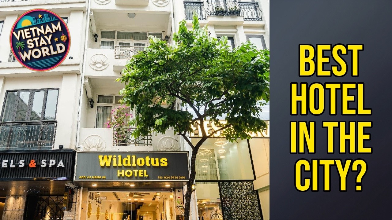 Wild Lotus Hotel - Hang Be - Best Hotel in the City? | Hanoi, Vietnam🏩