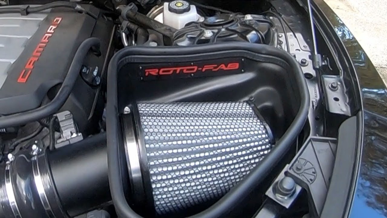 How to install a Roto Fab Cold Air Intake on a Camaro SS