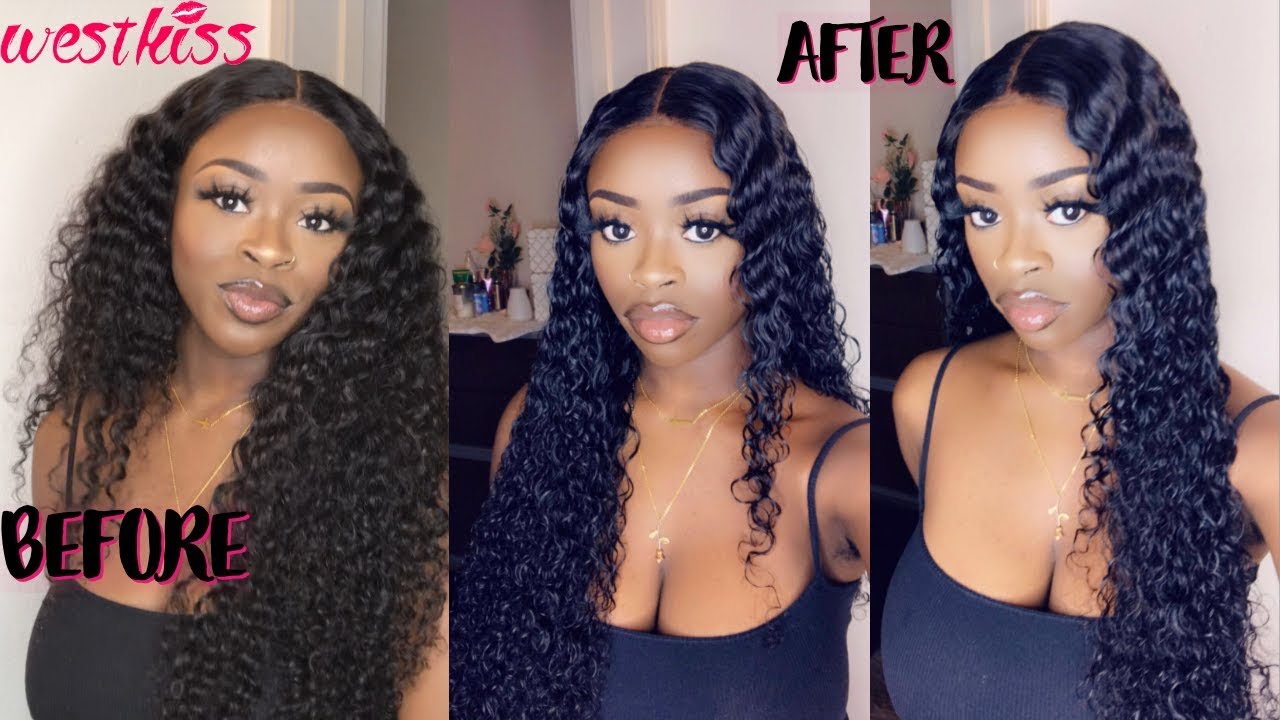 CURLY HAIR ROUTINE | DETANGLING + THE WET LOOK | THE BEST AFFORDABLE CURLY HAIR FT WESTKISS HAIR