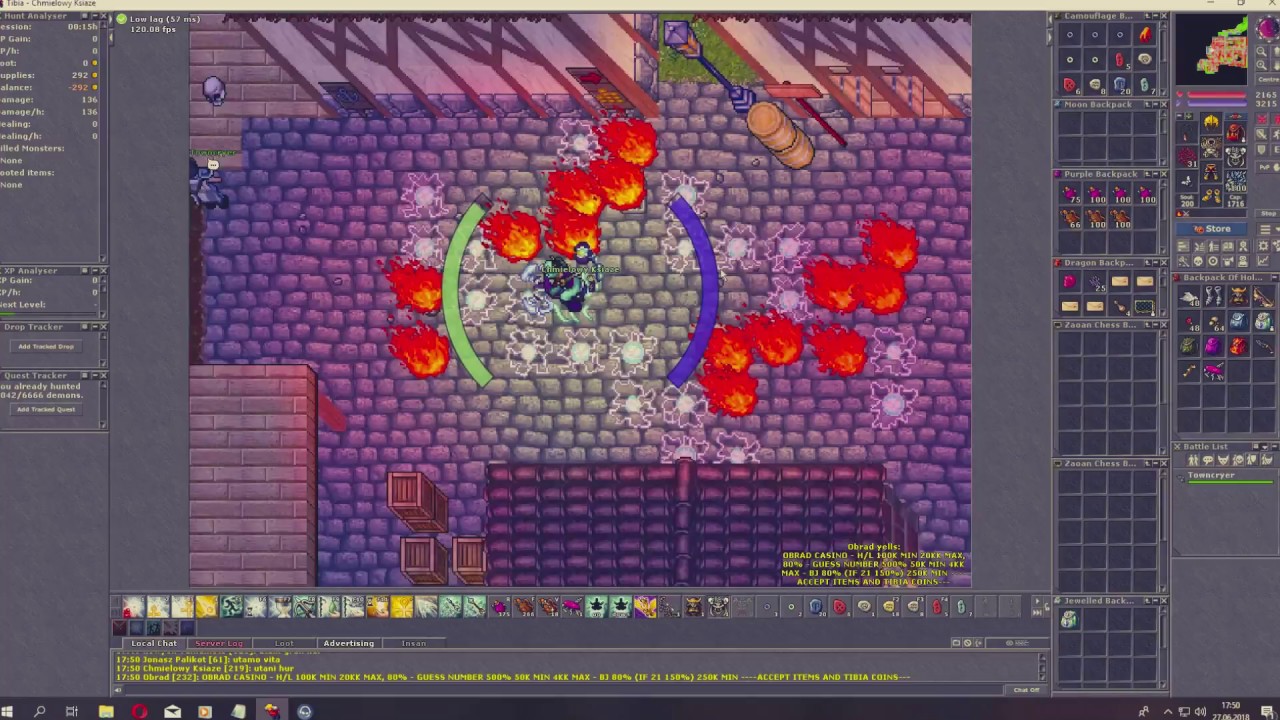 Tibia. Jak zrobić Sparkion mounta ?