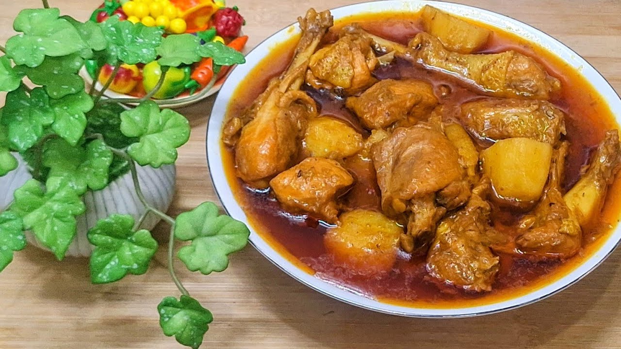 আলু দিয়ে দেশি মুরগি রান্না @EasyCatering