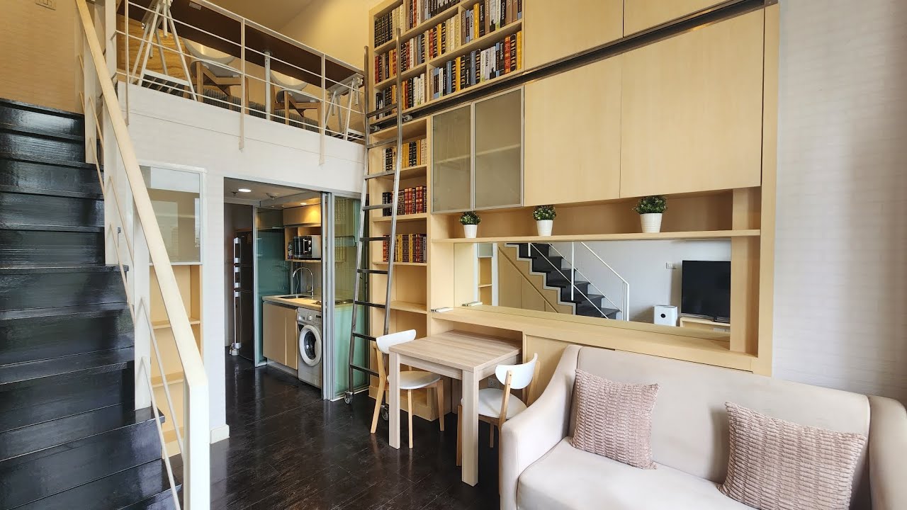 Ideo Morph 38 | 1 Bedroom Duplex Nice View Good Price & Pet Friendly 