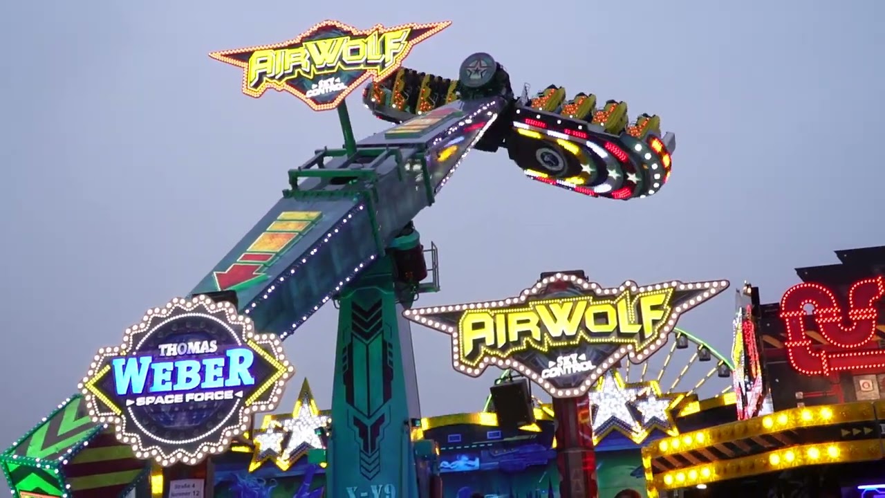 Airwolf - Weber (Offride) Video Frühlings Volksfest Nürnberg 2024