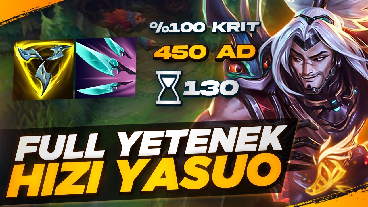 FULL YETENEK HIZI YASUO!! | HİÇ GÖRMEDİĞİNİZ YENİ YASUO BUİLDİ!! (İNANILMAZ GÜÇLÜ!) | Emre Bey