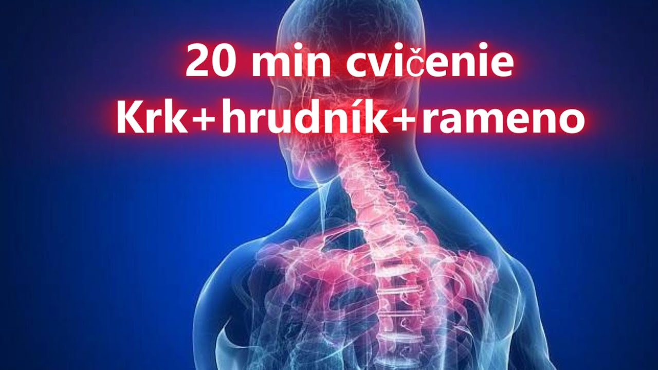 Krčná chrbtica - 20min cvičenie pre začiatočníkov