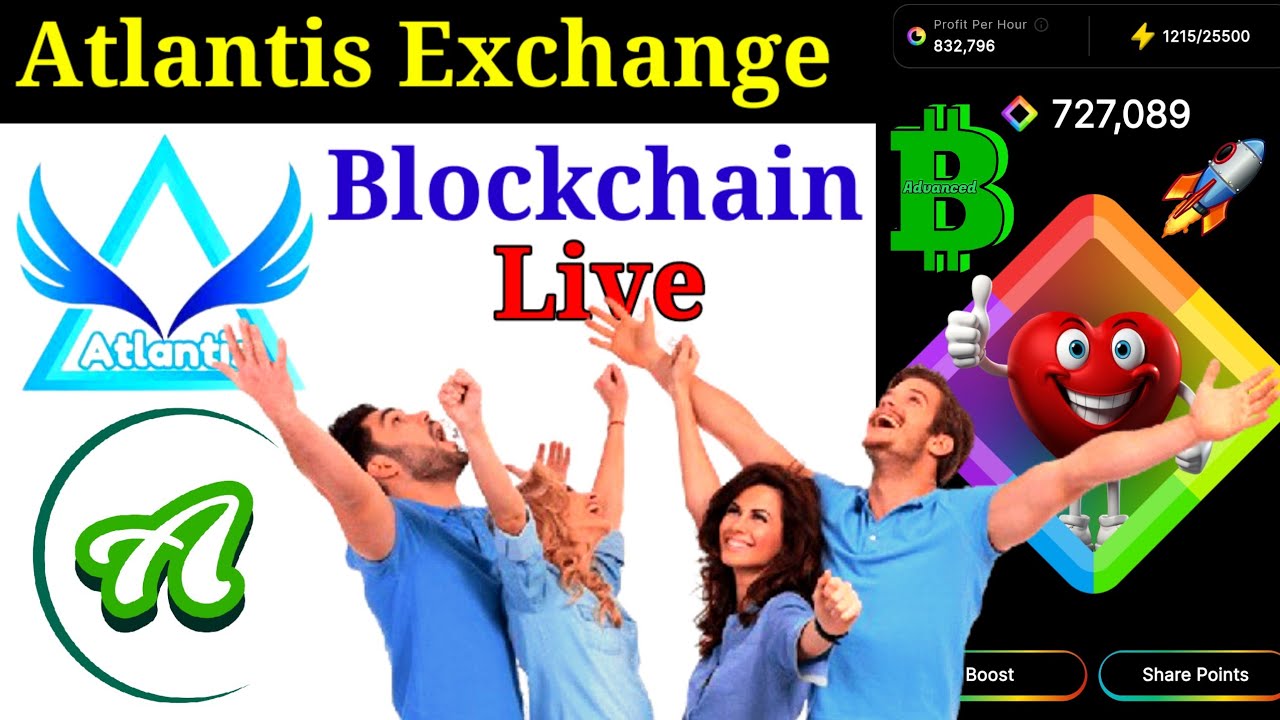 Atlantis Exchange Blockchain Live | Atlantis Exchange | BLov DApp Mining app | Atlantis ATC Coin