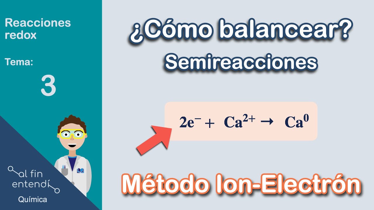 Balancear reacciones REDOX. Parte 1: ¿Cómo balancear semi-reacciones?