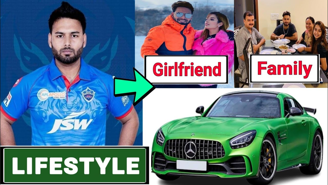 Rishabh Pant Lifestyle 2022, Biography, Age, Girlfriend, Wife, Family, Net Worth, House, Car, Inc...