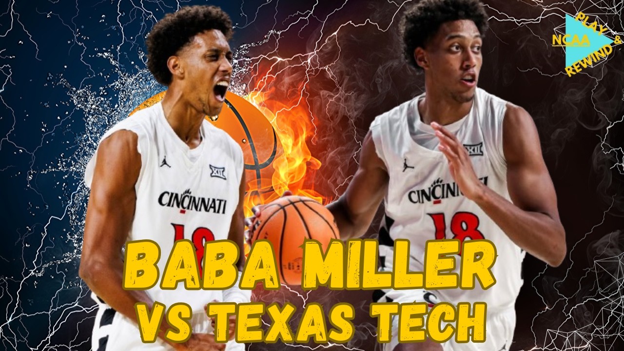 BABA MILLER GRANDISIMO PRIMER TIEMPO VS TEXAS TECH - Highlights 25/02/2026