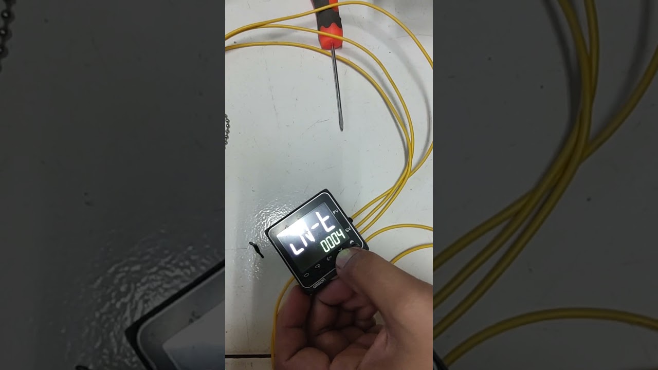 OMRON E5CC Simple Setup & Program