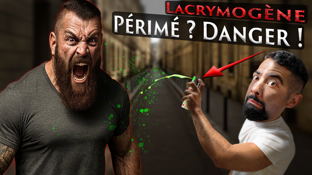Lacrymogène périmée : encore efficace ou inoffensive ? (Test réel)