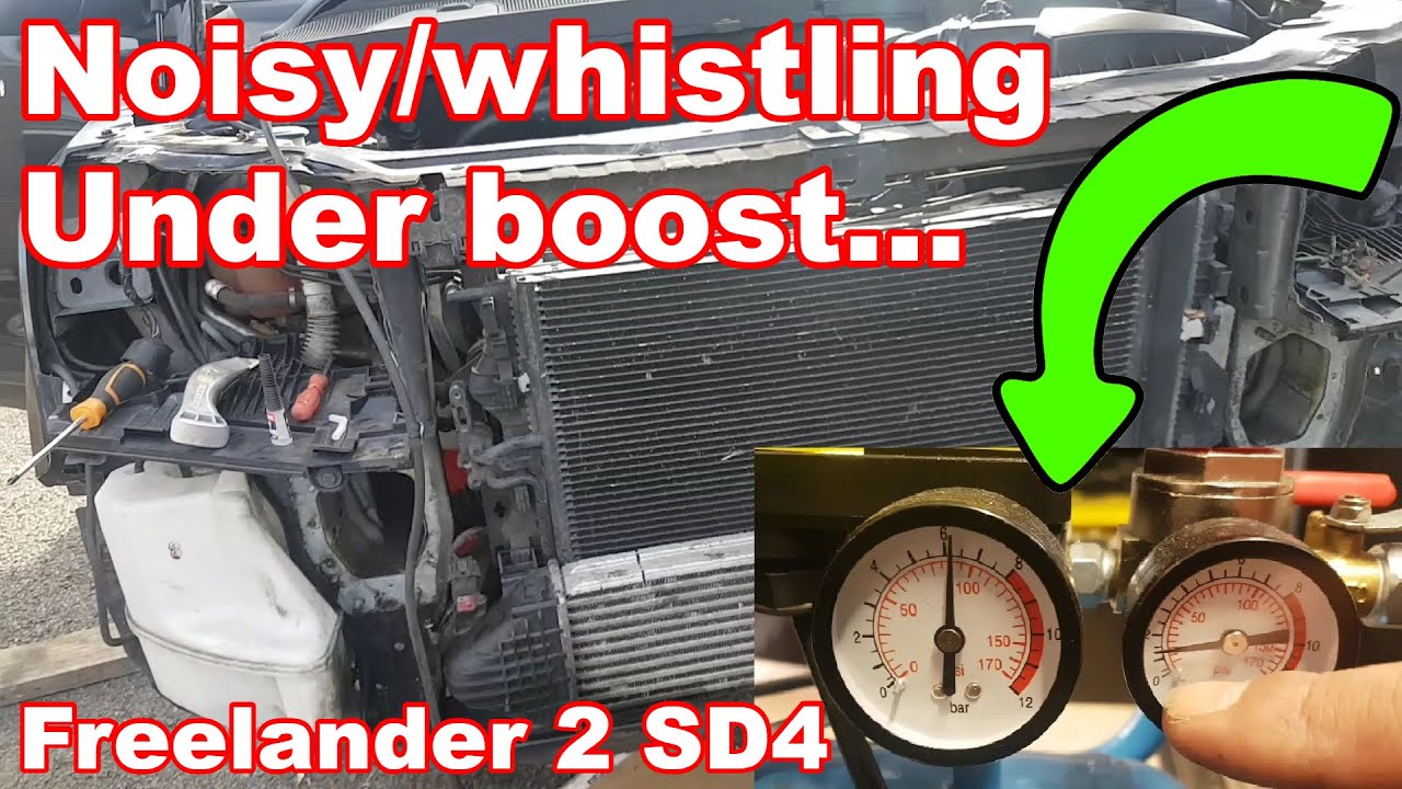 Land Rover Freelander 2 SD4 noisy under load/boost... Fault finding and repair.