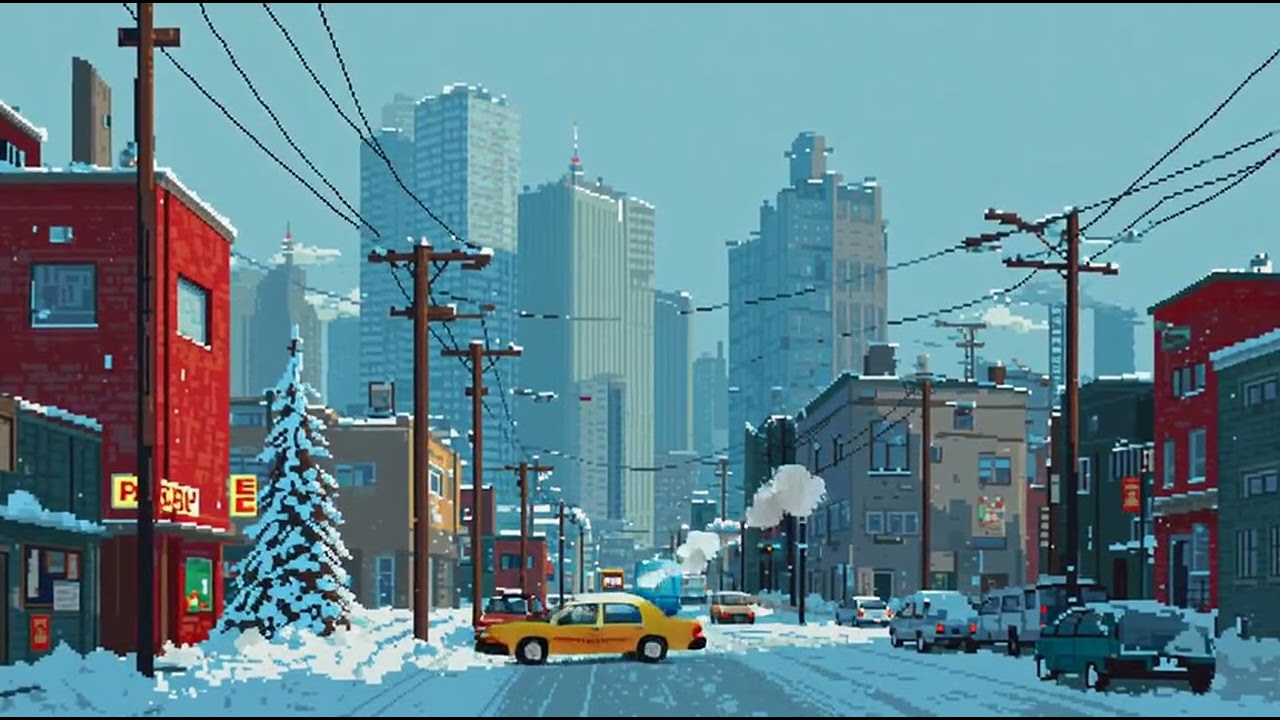 24/7 Winter Lofi Radio: Chill Beats for Study, Focus, Work & Cozy Relaxation 🌨️