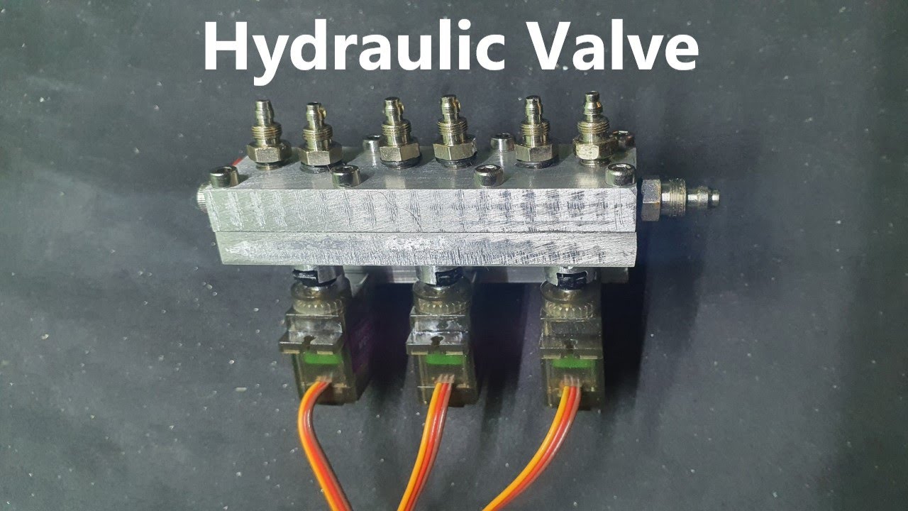 Homemade Hydraulic : Make 3-way Hydraulic Directional Valve