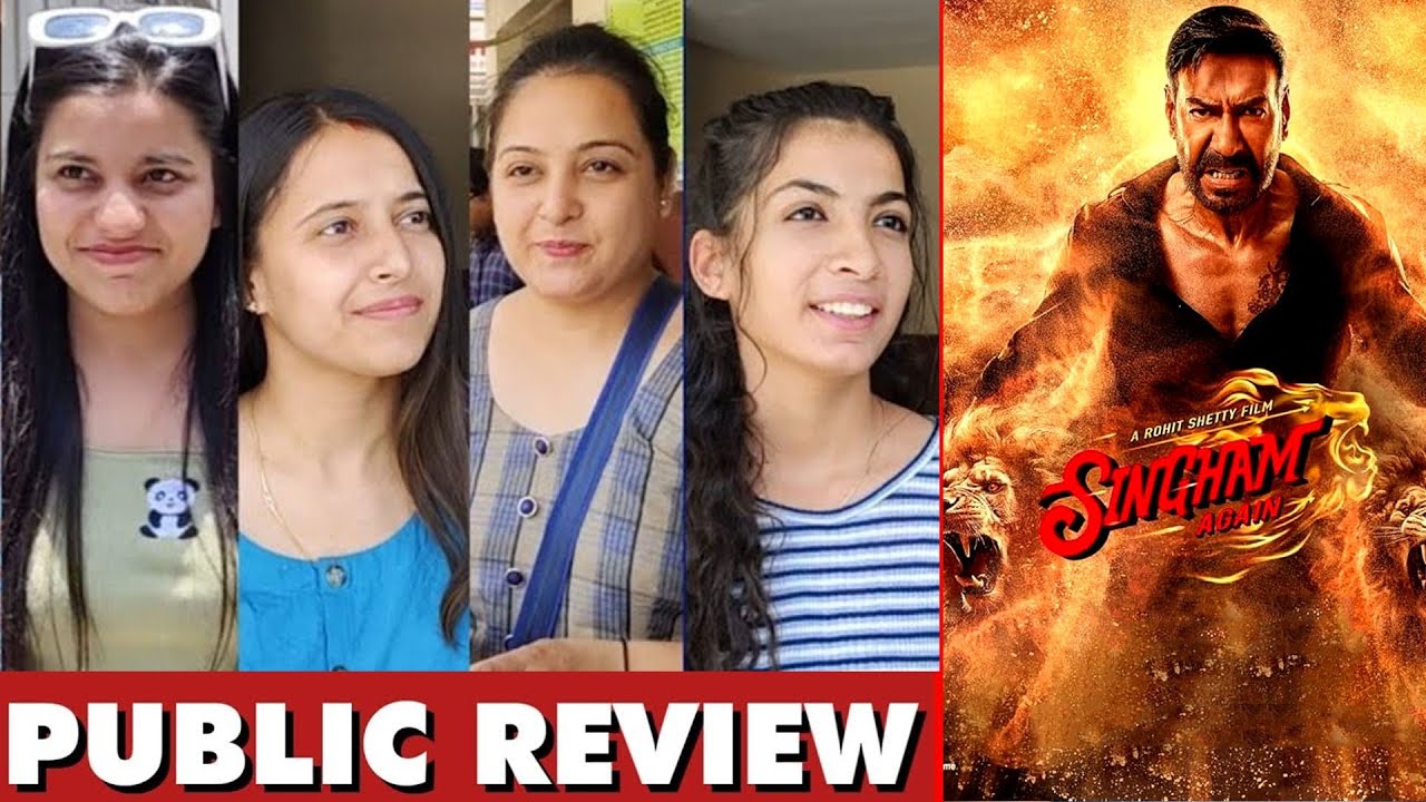 Singham Again | Public Review | First Day First Show Review Out Now.