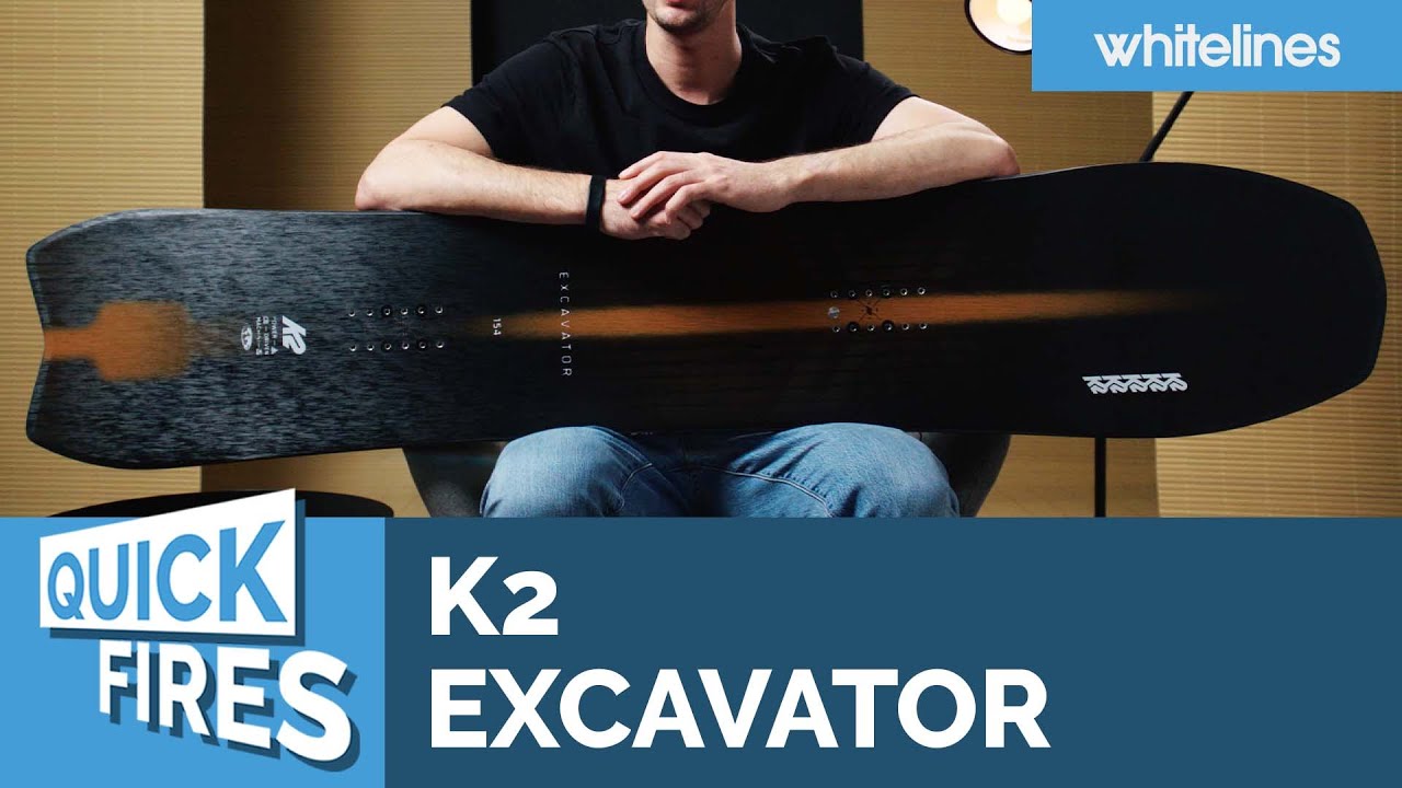 K2 Excavator Snowboard | Whitelines Quickfire Reviews