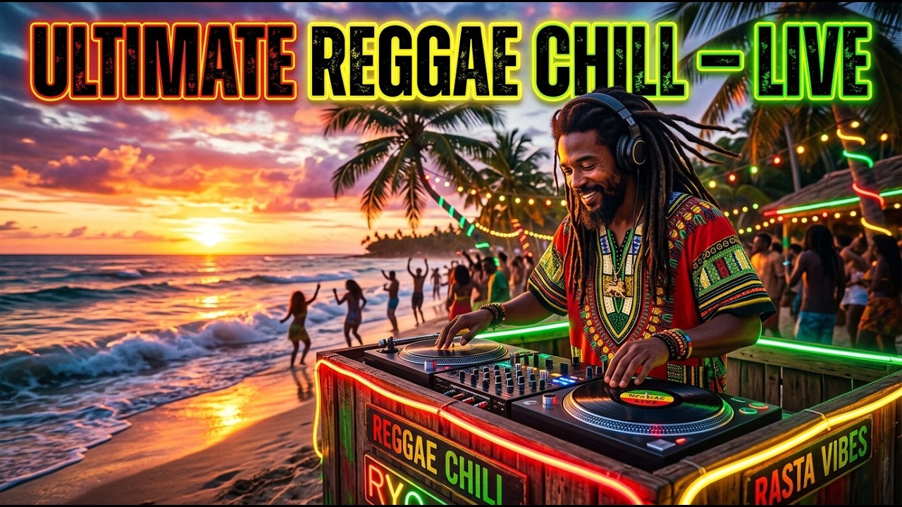 24/7 Reggae Chill Live 🌊 Relaxing Island Music, Beach Vibes & Good Mood All Day