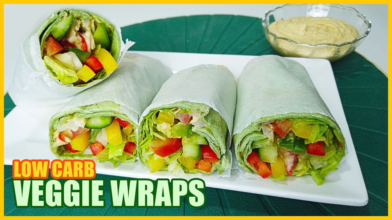 LOW CARB VEGGIE WRAPS