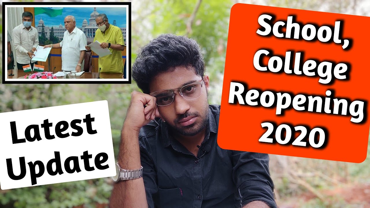 Suresh Kumar Sir About School & PUC College Reopening Date 2020 In Karnataka | Kannada News