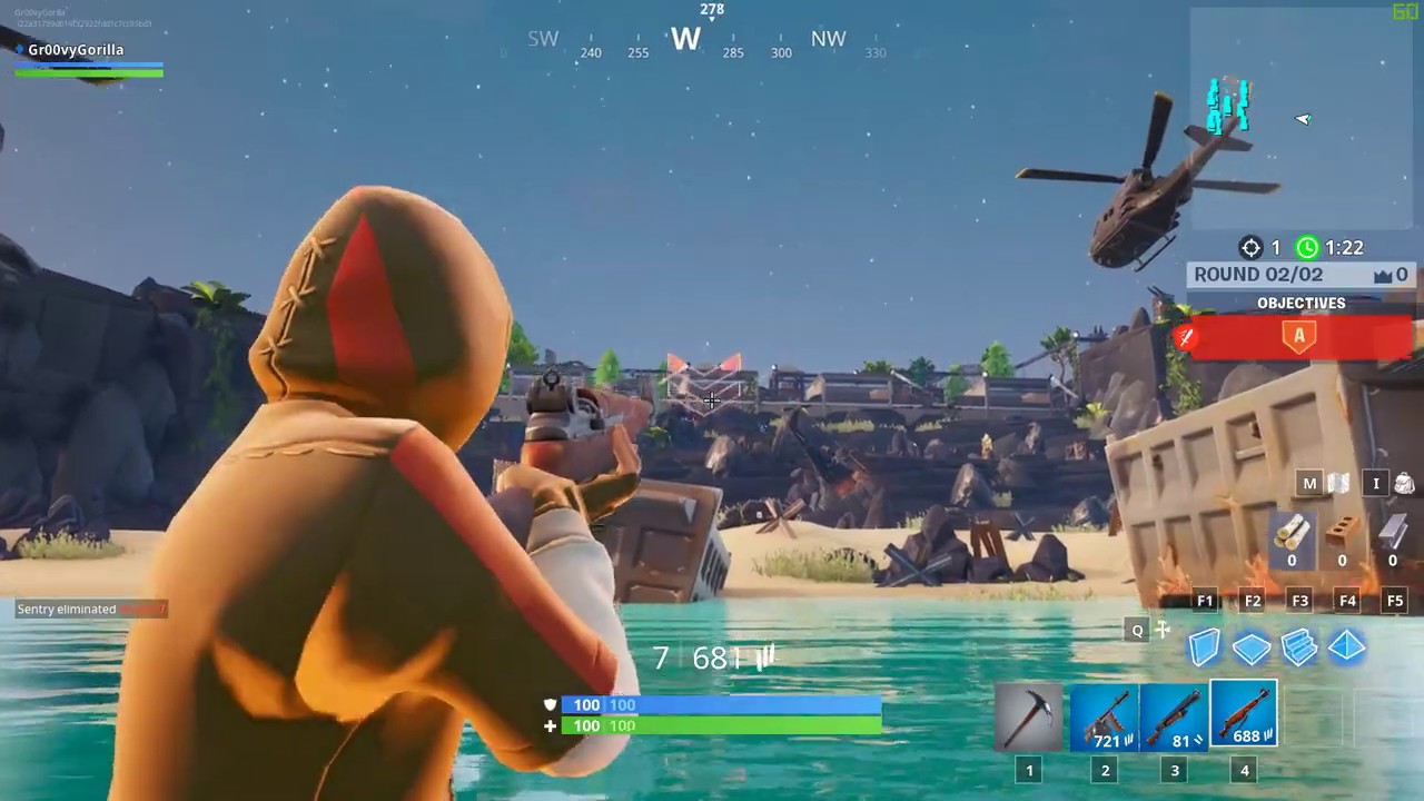 BEACH ASSAULT By Prudiz - Fortnite Custom Game Mode - Creative Mode Featured Island
